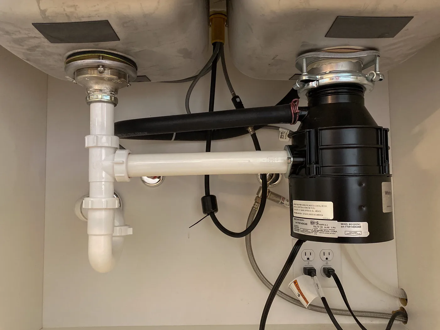 Garbage Disposal Leak in a Boston home