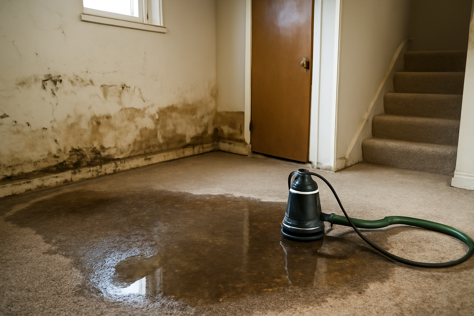 Basement Water Extraction in Scituate, MA