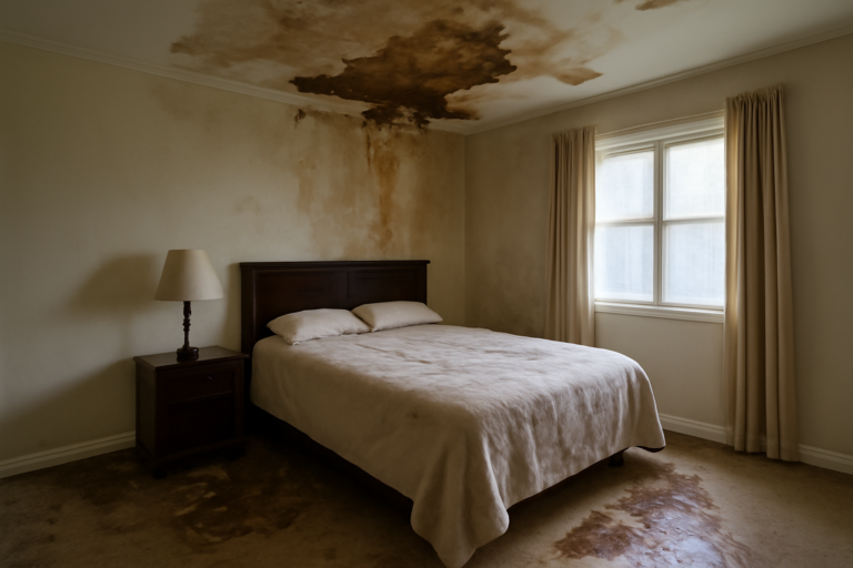 Bedroom Water Removal