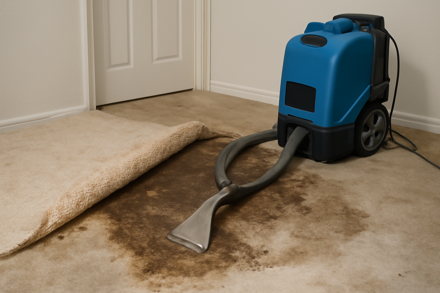 Carpet Pad Water Extraction in Milford, NH