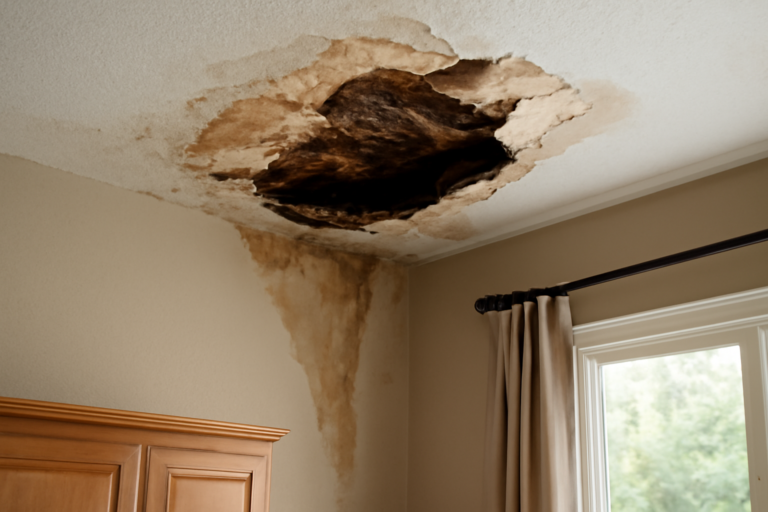 Ceiling Water Damage Repair