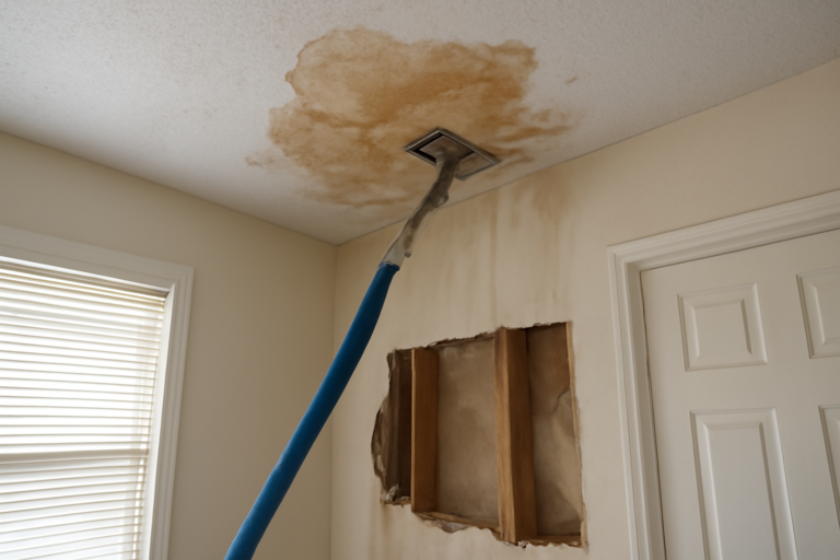 Ceiling Water Extraction