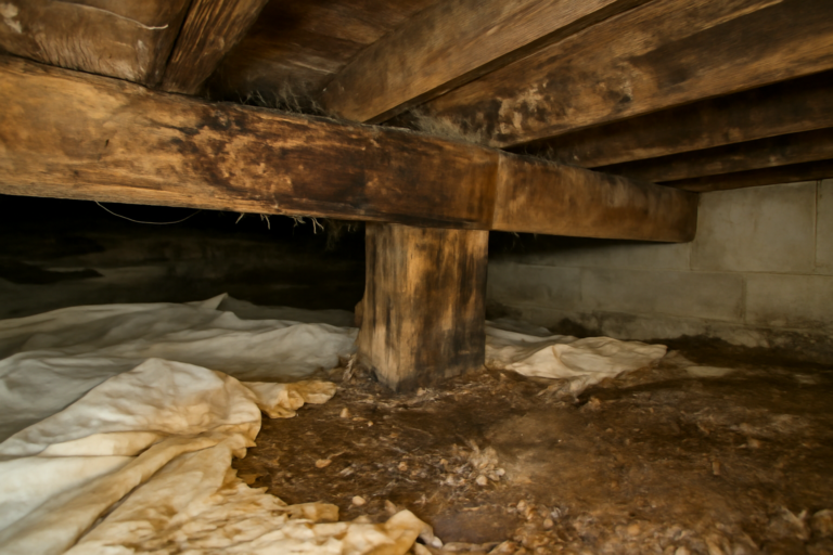 Crawl Space Water Damage Repair