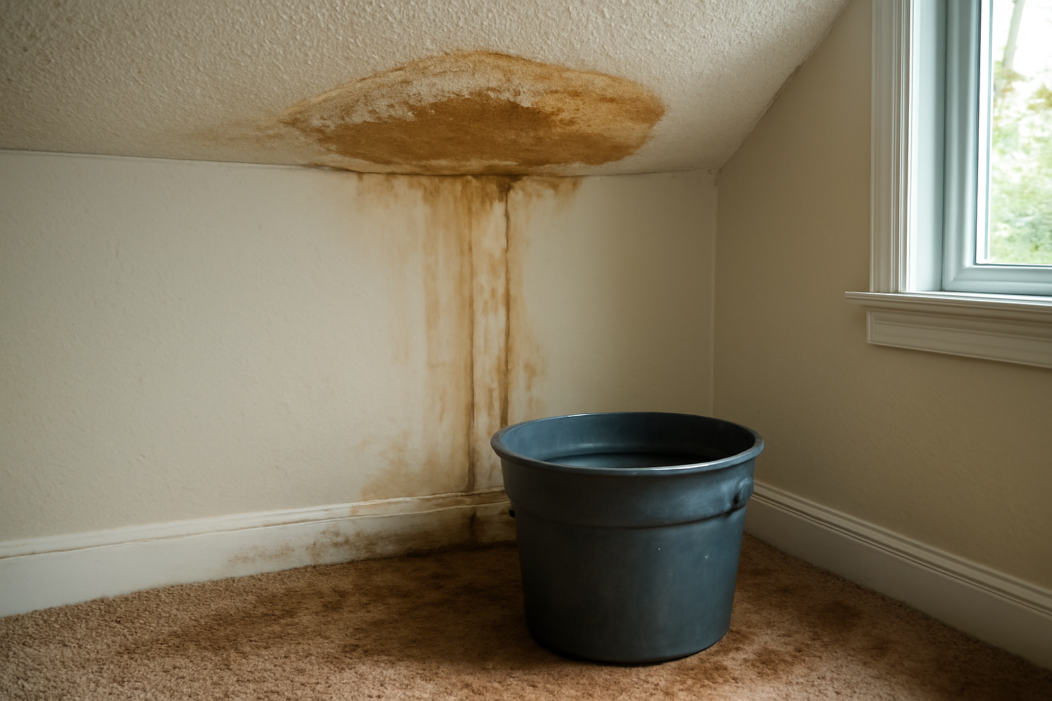 Roof Leak Water Removal in Plymouth, MA