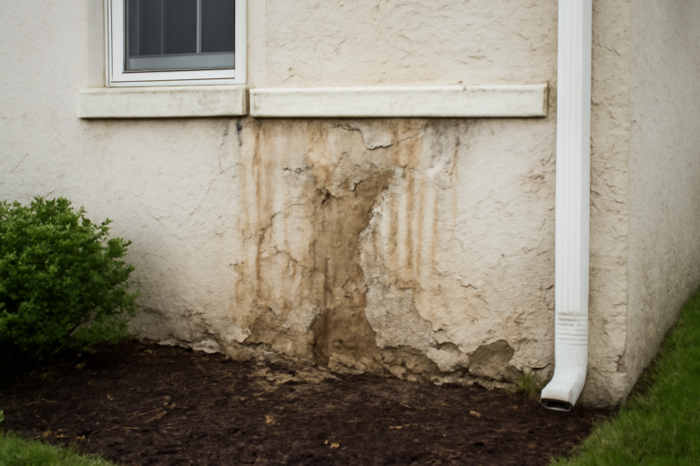 Stucco Water Damage Repair