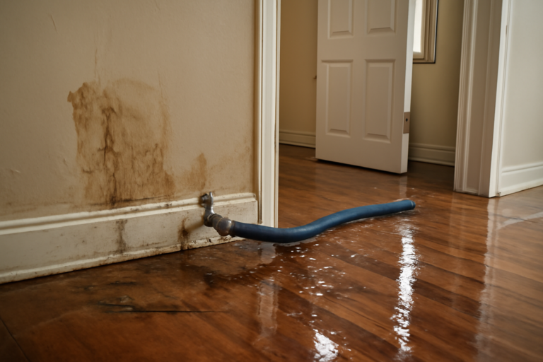 Supply Line Break Water Removal