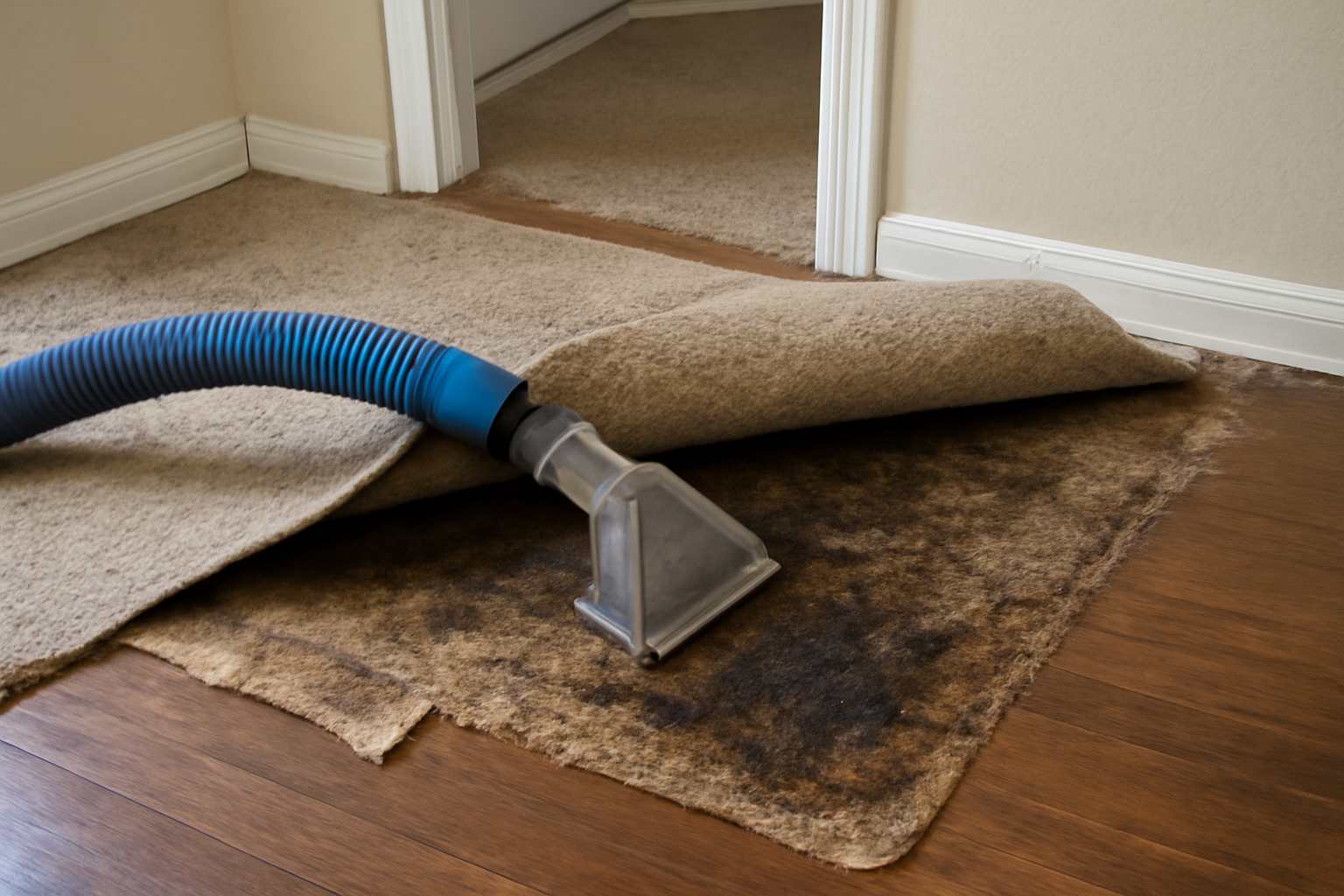 Under Carpet Water Extraction in Sharon, MA