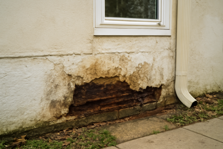 Wall Water Damage Repair