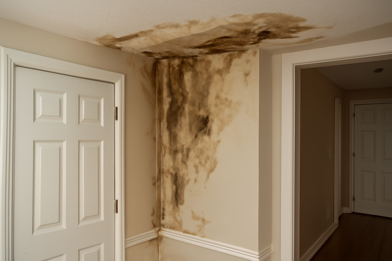 Water Damage Inspection in Plymouth, MA